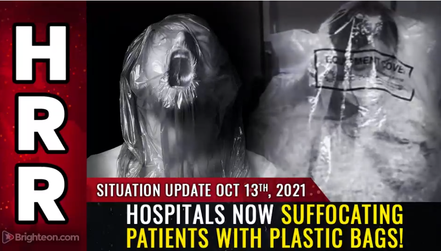 Hospitals now SUFFOCATING patients with plastic bags!
