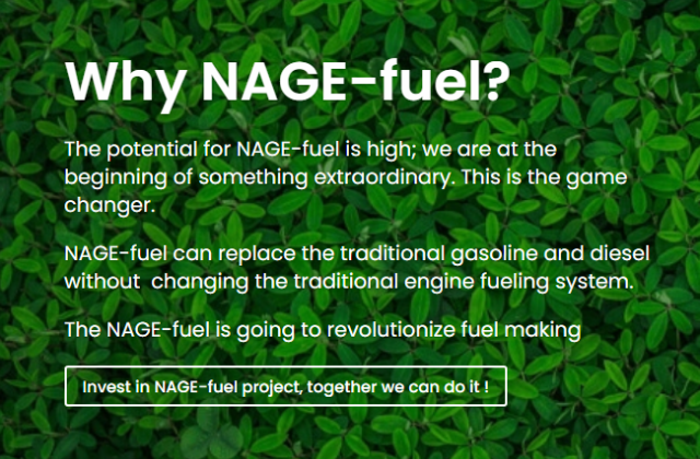 NAGE-fuel Executive Summary